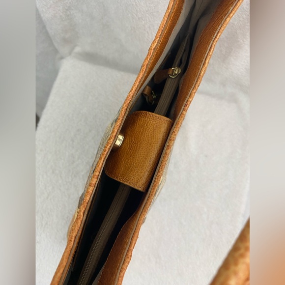 Brahmin - Snakeskin Embossed Shoulder Bag - Picture 14 of 16